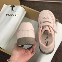 Giày tập luyện Đức DAXINGZHE có khóa dán, giày thể thao nữ, giày sneaker phẳng, giày trắng