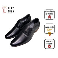 Giày tây da nam đế cao su - TH743 - Chú Tuấn Giày