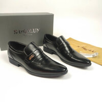 Giày tây lười nam, Giày SDROLUN 2024 nhập khẩu full box