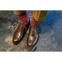 Giày Tây Nam Cao Cấp Kiểu Dáng Oxford Chất Liệu Da Bê Nhập Khẩu Thương Hiệu Vittorio Veneto(D903 K1 )