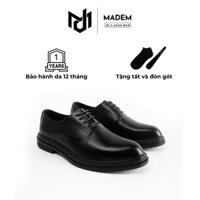 Giày Tây Nam Công Sở Cao Cấp Cổ Thấp Trẻ Trung Phóng Khoáng Da Bò Ý - LN9 MADEM - Full Box Bảo Hành 24 Tháng Tháng