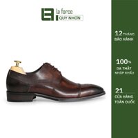Giày tây nam da bò cao cấp kiểu dáng Brogue Derby da bóng Laforce Quy Nhơn GNLA3027-M005-CF-LFQN