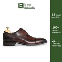 Giày tây nam da bò cao cấp Brogue Derby da bóng Laforce Bình Thuận GNLA3027-M005-CF-LFBT