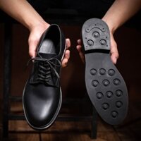 Giày Tây Nam Derby Da Bò Cao Cấp Đế Khâu Mckay, Có Lót Tăng Chiều Cao - Thương Hiệu Steeler