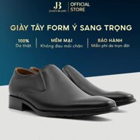 Giày Tây Nam G 1893 JB JAMES BLANC Da Bò Nhập Khẩu, Đế Phíp Khâu McKay, Giày Da Nam