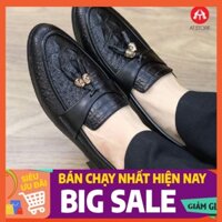 Giầy Tây Nam Giá rẻ Hoạ Tiết Da Cá Sấu