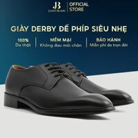 Giày Tây Nam JB JAMES BLANC G-193 Giày Da Nam Derby Buộc Dây Sang Trọng