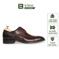 Giày tây nam Laforce Hà Giang kiểu dáng Brogue Derby da bóng GNLA3027-M005-CF-LFHG