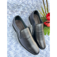 Giày tây nam xỏ thun mũi nhọn BIGSIZE (FULLBOX)