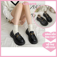 Giày tây oxford nữ giày đốc thời trang ulzzang.Ms: GIÀY TÂY MÓC KHOÁ