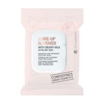 Giấy tẩy trang COMODYNES make-up remover with  creamy milk