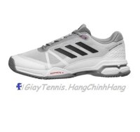 Giày Tennis Adidas Barricade Club White/Black/Grey | CM7782      | Adidas
