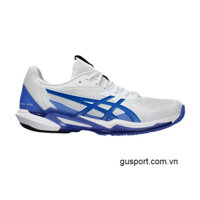 Giày Tennis Asics Solution Speed FF 3.0 White/Tuna Blue (1041A438-100)