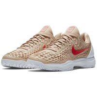 Giày Tennis NADAL Nike Air Zoom Cage 3 Beige/Crimson