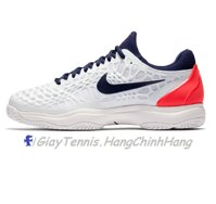 Giày Tennis Nike Zoom Cage 3 White/Blue | 918193-100       | Nike