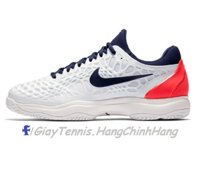 Giày Tennis Nike Zoom Cage 3 White/Blue | 918193-100       | Nike