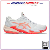 Giày tennis nữ ASICS COURT FF 3 màu trắng/coral nắng NTBQ NAPZ