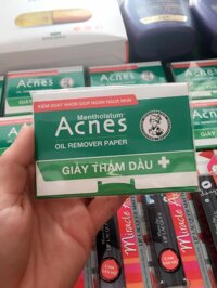 GIẤY THẤM DẦU ACNES OIL REMOVER PAPER ( 100 TỜ )