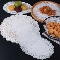 Giấy thấm dầu ăn họa tiết ren sang trọng size lớn 21cm