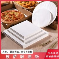 Giấy thấm dầu dày Siying, giấy lót gà rán, giấy lót pizza, giấy lót hộp pizza cấp thực phẩm, giấy đóng gói đồ ăn nhẹ
