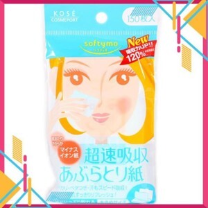 Giấy thấm dầu Kose Softymo hương đào Nhật bản - 150 tờ