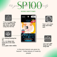 Giấy Thấm Dầu Kose Softymo Than Hoạt Tính Nhật Bản 60 Tờ