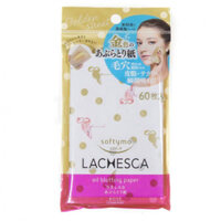 Giấy thấm dầu Kose Softymo Lachesca 60 miếng