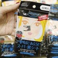 Giấy Thấm Dầu Kose Softymo Than Hoạt Tính 60 Tờ Nhật Bản