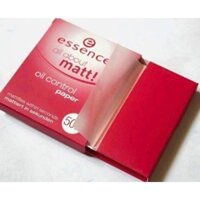 Giấy thấm dầu Matte Control oil Paper Essence - xách tay Đức