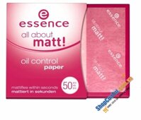 Giấy thấm dầu Matte Control oil paper Essence.