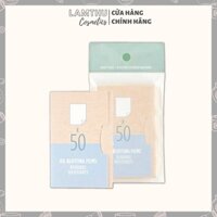 Giấy thấm dầu OIL BLOTTING FILMS THE FACE SHOP LAMTHU Cosmetics