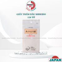 Giấy thấm dầu Shiseido Nhật bản 120 tờ