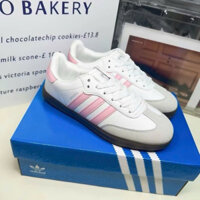 giày thể thao 3 vạch  màu Hồng cho nữ