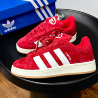 Giày thể thao Adidas Campus 00s 3 sọc da nỉ đế cao bản dây to đủ 3 màu cực chất đế cao phối đồ nam nữ