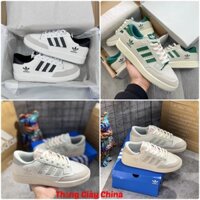 Giày thể thao adidas Forum low 85 , Das forum màu trắng kem 2022 full box - thanggiaychina