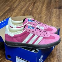 Giày thể thao Adidas Gazelle Indoor Pink Cloud White, giày nữ Adidas màu hồng cá tính đế gum size 36>40 hàng Chuẩn