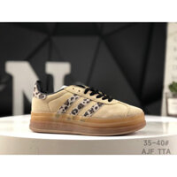 Giày thể thao Adidas nữ cổ điển Deaelle tối W thường ngày cao cổ ji1370 lông thú 40 Adidas