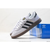 Giày thể thao Adidas Originals SPZL giả, giày thể thao đa năng, màu xám da lộn, đen