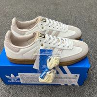 Giày thể thao Adidas Samba og cổ thấp cho nam nữ màu be z4oa