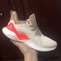 Giày thể thao Adidas Alphabounce kem hồng