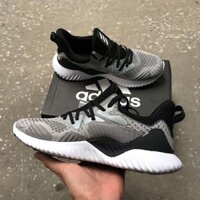 Giày Thể Thao Adidas ALPHABOUNCE Xám Đen - Hàng S.C