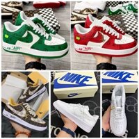 Giày Thể Thao AF1 LV Nam Nữ, Giày Sneaker LV Đủ Màu Hàng Đẹp Full Box Đủ Size 36-43 Phối Đồ Đẹp Hot 2022