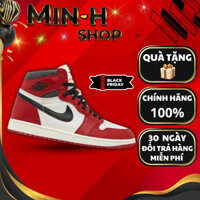 Giày Thể Thao Air Jordan 1 Chicago Lost And Found Đỏ Trắng Chính Hãng Fullbox Min-H Shop