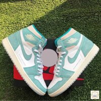 Giày thể thao AIR JORDAN Retro High Turbo Green xanh ngọc nhạt   🌺