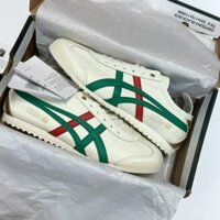 GIAY THE THAO ASICS ONITSUKA TIGER WHITE GREEN RED HOTTREND 2023