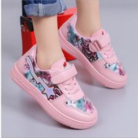 Giày thể thao bé gái hàn quốc họa tiết ngôi sao 3 - 14 tuổi cao cấp - TT96