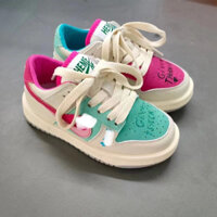 Giày thể thao bé trai bé gái, giày sneakers cho bé từ 4-10 tuổi phối màu cá tính phong cách năng động mẫu 2024 L25