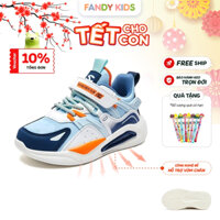 Giày Thể Thao Bé Trai HOBIBEAR Sketch White Fandy Kids Đế EVA Chống Trượt - Bảo Hành Trọn Đời