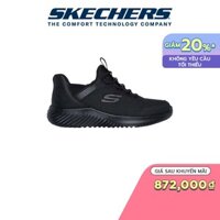 Giày Thể Thao Bé Trai Skechers Slip-ins Bounder Brisk-Burst - 403822L-BBK Air-Cooled Memory Foam