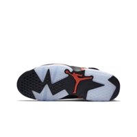 Giày Thể Thao Bóng Rổ Nike air jordan 6 Màu Đỏ Đen Thời Trang Cho Bé aj6